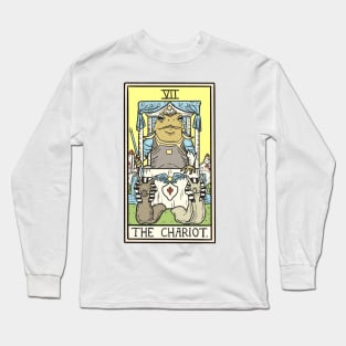 The Chariot Toad Tarot Long Sleeve T-Shirt